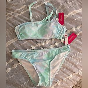 Ocean Blue and Green Swimsuit 🌊🐠